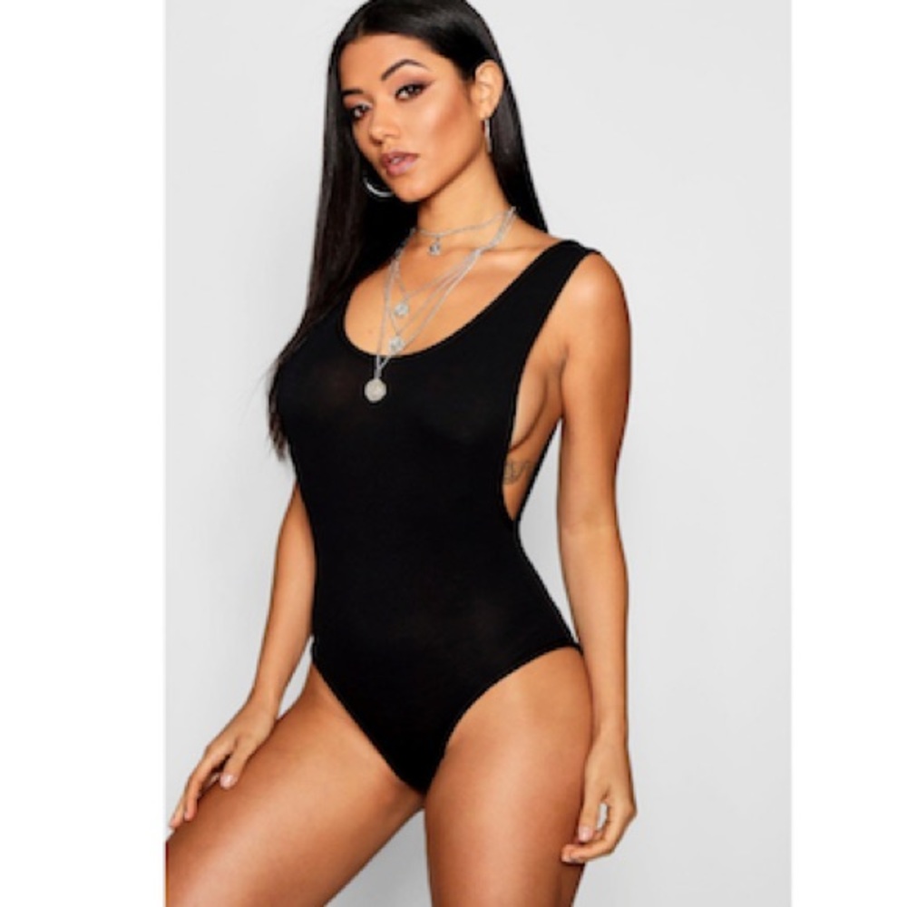 Boohoo black bodysuit